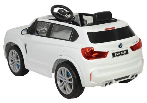 Auto na akumulator BMW X5 M Białe