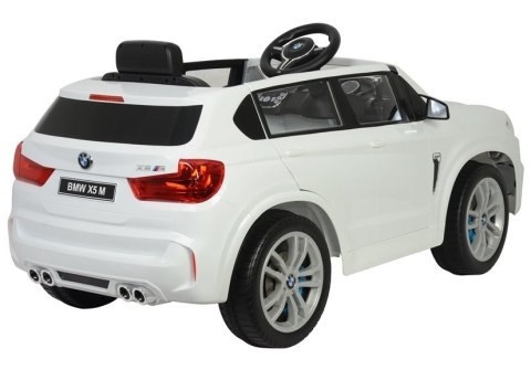 Auto na akumulator BMW X5 M Białe