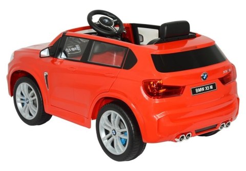 Auto na akumulator BMW X5 M Czerwone