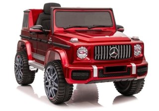 Auto na akumulator Mercedes G63 Czerwony Lakier BBH-002