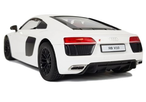 Auto R/C Audi R8 Rastar 1:14 Białe na pilota