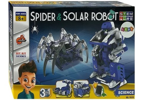 Zestaw Robot Edukacyjny 3w1 i Solarny Pająk