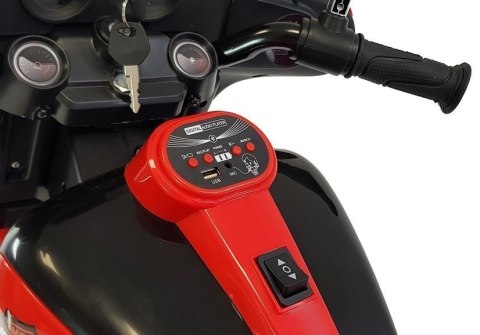 Motocykl na Akumulator ABM-5288 Czerwony