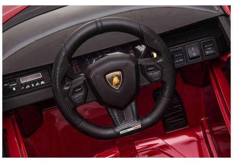 Auto na akumulator Lamborghini Sian Czerwony Lakierowany