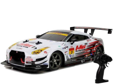 Auto Wyścigowe Drift Zdalnie Sterowane Białe Nissan GT-R Nismo GT3 1:16 2.4G