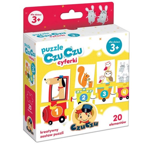 CzuCzu Puzzle Pociąg cyferki nauka liczenia ZA4088