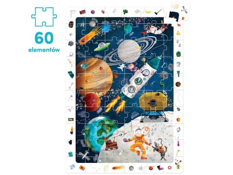 CzuCzu Puzzle obserwacyjne Kosmos 60 ele ZA4069