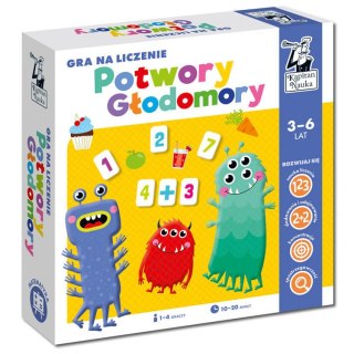 Gra na liczenie Potwory Głodomory 3-6 lat GR0538