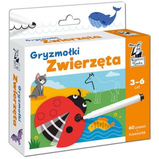 Karty do rysowania Gryzmołki Zwierzęta 3-6l KS0456