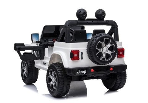 Auto na Akumulator Jeep Rubicon 4x4 Biały