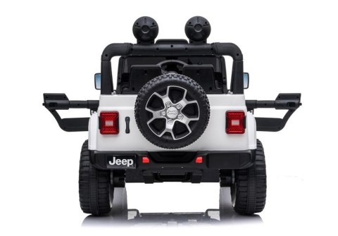 Auto na Akumulator Jeep Rubicon 4x4 Biały