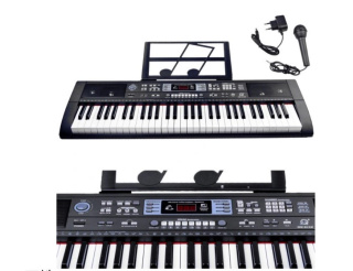 DUŻE ORGANY KEYBOARD MIKROFON 61 KLAWISZY ZABAWKA DLA DZIECI MQ-6132 IN0092