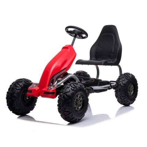 OLBRZYMI GOKART NA PEDAŁY, POMPOWANE KOŁA, PRZESUWANE SIEDZENIE,DO 100 KG/B012