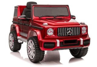 Auto na Akumulator Mercedes G63 Czerwony Lakierowany