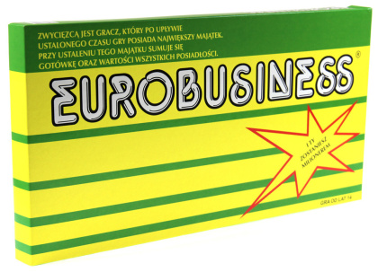 EUROBIZNES GRA PLANSZOWA EUROBUSINESS EUROBISNES