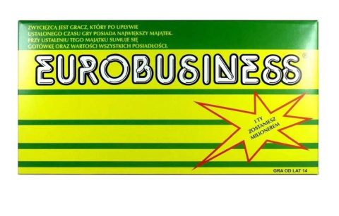 EUROBIZNES GRA PLANSZOWA EUROBUSINESS EUROBISNES