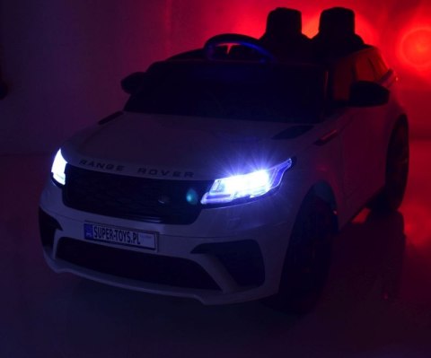 AUTO NA AKUMULATOR LAND ROVER VELAR, MIĘKKIE SIEDZENIE, MIĘKKIE KOŁA/QY2088