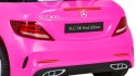 Auto na akumulator Mercedes SLC300 Różowy