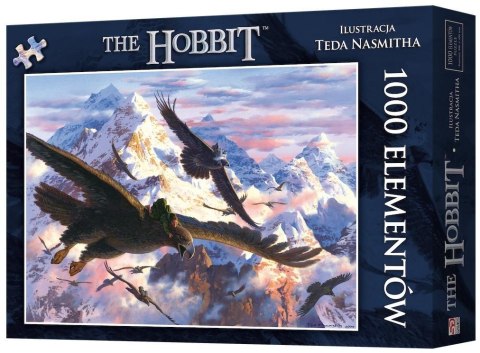 Puzzle 1000 Hobbit: Bilbo i orły LACERTA