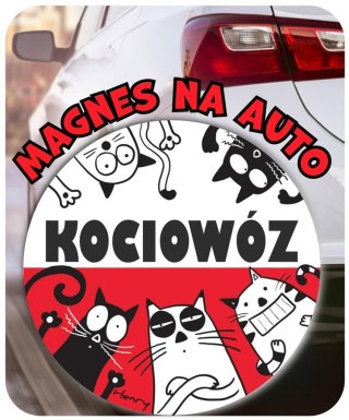 Magnes na auto KOCIOWÓZ