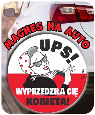 Magnes na auto UPS