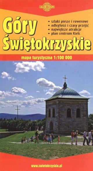 Mapa Turystyczna - Góry Świętokrzyskie 1:100 000