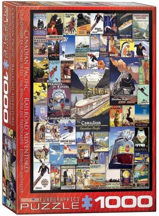 Puzzle 1000 Stare plakaty, Kanada