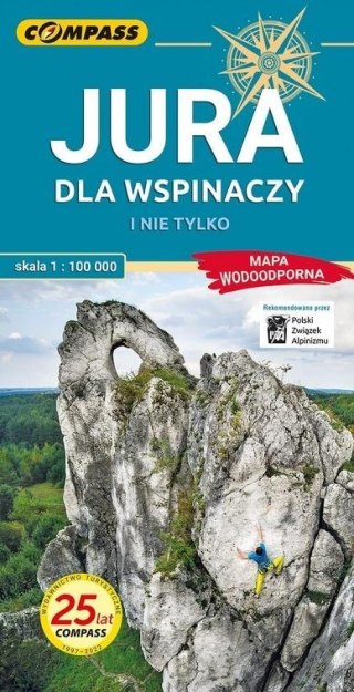 Mapa tur. - Jura dla wspinaczy 1:100 000 lam. w.2