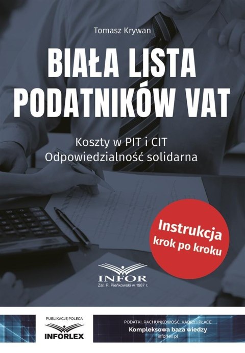 Biala lista podatników. Koszty w PIT i CIT