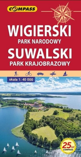 Mapa turystyczna - Wigierski PN, Suwalski PK w.4