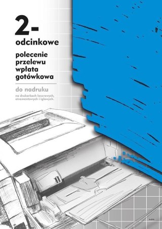 2-odcinkowe polecenie przelewu - wpłata... F-110-2