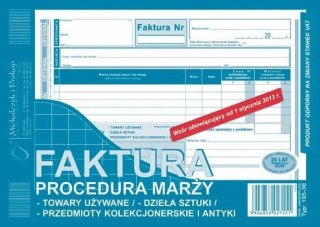 Faktura Procedura marży 195-3E