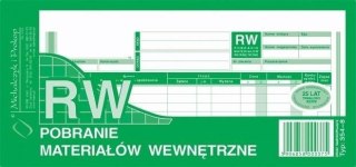 RW Pobranie materiałów wewnętrzne 354-8