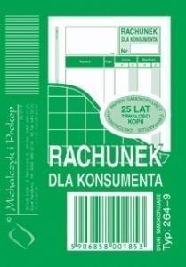 Rachunek dla konsumenta 264-9