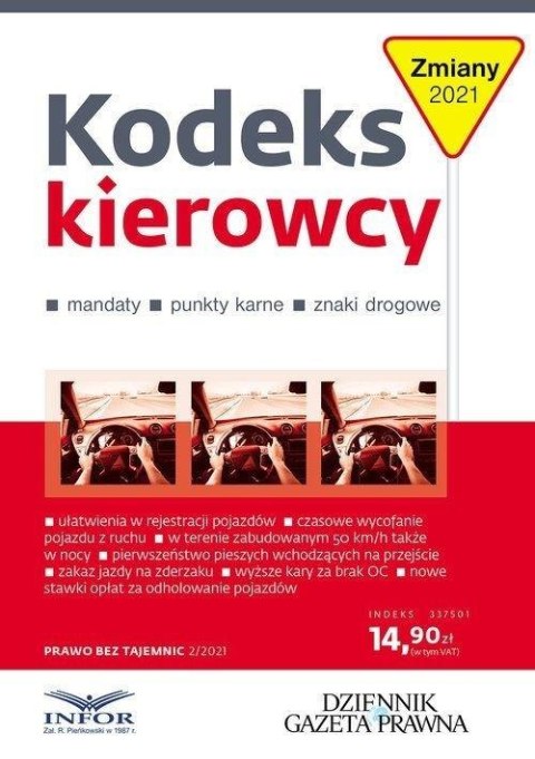 Kodeks Kierowcy. Zmiany 2021