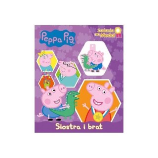 Peppa Pig. Zadania na medal. Siostra i brat.