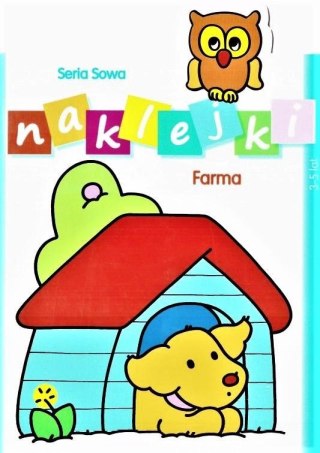 Seria Sowa. Naklejki. Farma