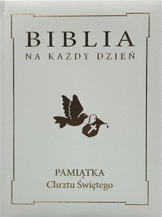 Biblia na każdy dzień. Chrzest złoto