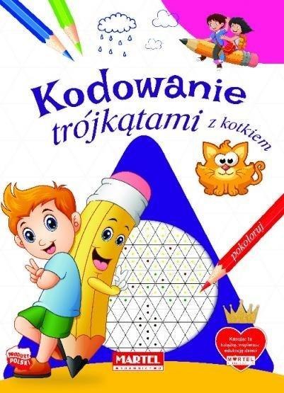 Kodowanie trójkątami z kotkiem