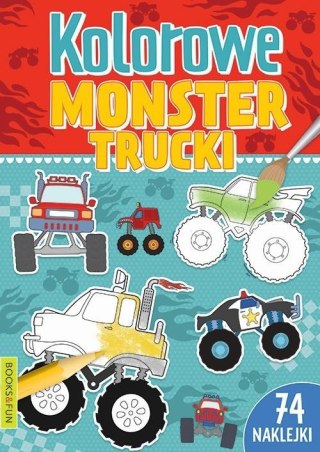 Kolorowe monster trucki