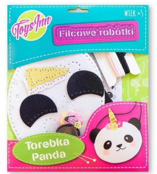 Filcowa torebka na ramię Panda STnux