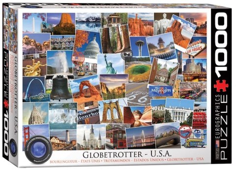 Puzzle 1000 Globetrotter, USA