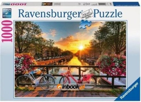 Puzzle 1000 Rowery w Amsterdamie