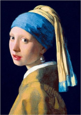 Puzzle 1000 Dziewczyna z perłą, Vermeer