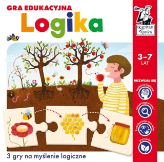 Gra edukacyjna. Kapitan Nauka. Logika