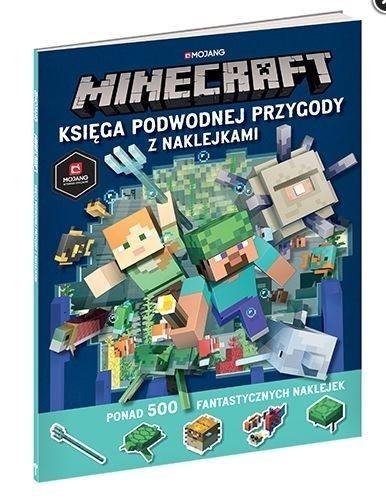 Minecraft. Księga podwodnej przygody z naklejkami