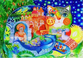 Puzzle 1500 Rosyjska opowieść Oxana Tale