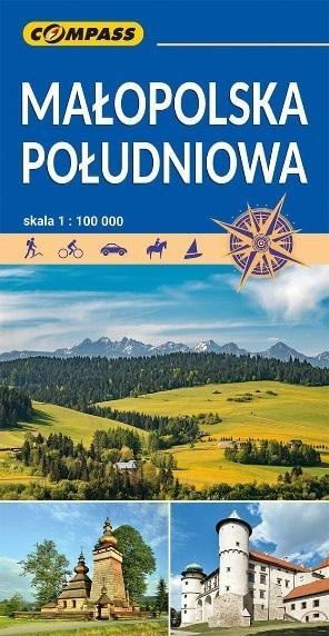 Mapa Turystyczna. Malopolska Poludniowa 1:100 000