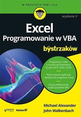 Excel. Programowanie w VBA dla bystrzaków