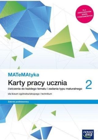 MATeMAtyka LO 2 ZP Karty Pracy NE